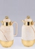 Thermos set, refrigerator, tea and coffee, of two pieces, beige marble golden, flasks 1000,700 ml