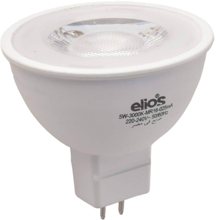 Elios Spot Led Bulb - 5 Watt - 6 Pieces - White