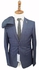 Executive Corporate Bold Stripe Office Suit- Grey