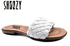 Shoozy Fashionable Slippers - White