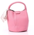 Mr Joe Decorative Bow Bucket Bag Comes With Pocket - Pink