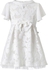 فستان من ميني راكسفسكي ، كم قصير ، 0 - 3 اشهر ، ابيض ، 61RBE112