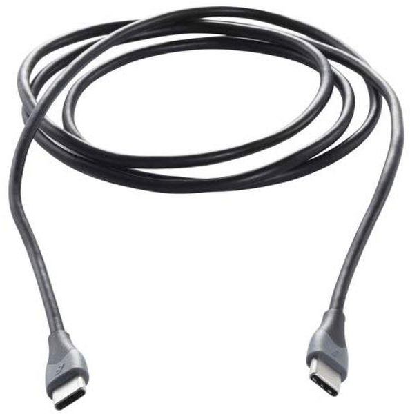 Energizer C61C2CGBk4 TWO-tone Cable-USB-C/USB-C 2.0-1.2m Black
