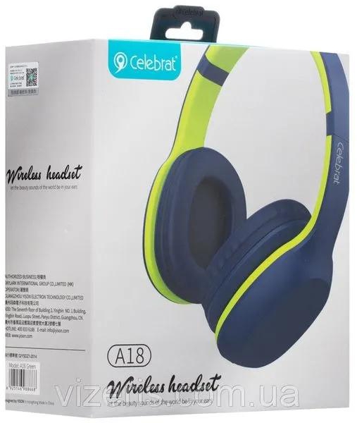 CELEBRAT A18 Wireless Bluetooth Headphone With Extra Bass