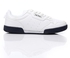 Activ Round Toecap Lace-up Perforated Sneakers - White & Navy Blue