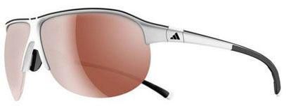Adidas Tourpro S Sunglasses White Black - Lst Active Silver Lens