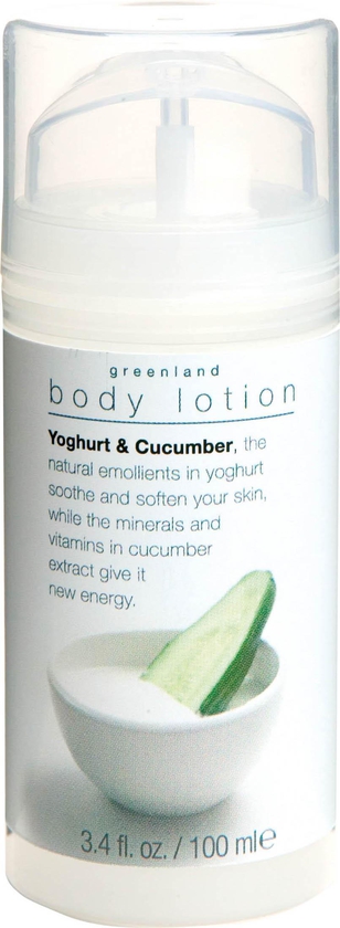 Green Land Body Lotion 100 Ml, Yoghurt-Cucumber