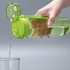 Portable Plastic Water Bottle With Lanyard Flip Top Lid Running Sports Water Bottle