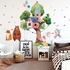 Wall Sticker Giant Tree And The Hut Of Happiness