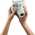 Fujifilm Instax Mini 12 Instant Film Camera, Auto Exposure With Built-In Selfie Lens, Mint Green