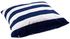 Generic Seat pillow case pillowcase toss head Cushion cover (blue, white)