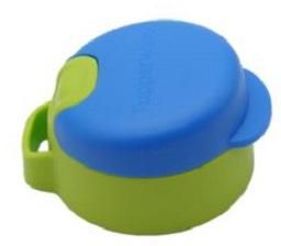 Tupperware Flip Top Cap for Eco Friendly Water Bottle - 2L &amp; Slim Eco Bottle - 1L (Blue/Green) (1)