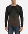 Xtep Patterned Printed Sweatshirt - Brown & Black