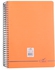 دفتر ملاحظات كلاس ورق مقاس A4 جودة عالية 100 ورقة برتقالي