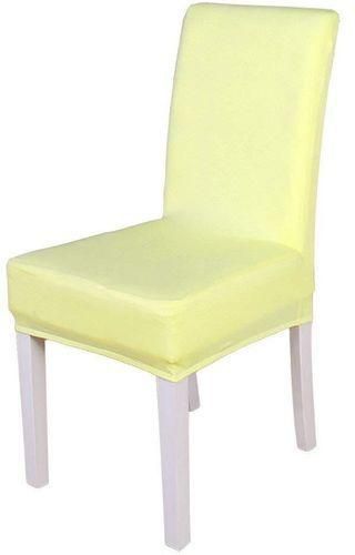 Dining Chair Cover - Light Yellow