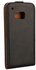 Vertical Flip Genuine Split Leather Case for HTC One M9
