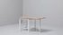PINNTORP Gateleg table, light brown stained/white stained, 67/124x75 cm - IKEA
