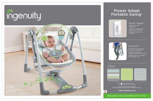 Ingenuity Baby Swing Seat Portable Swing