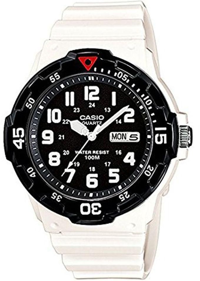 Casio MRW-200HC-7BVDF Resin Watch - White
