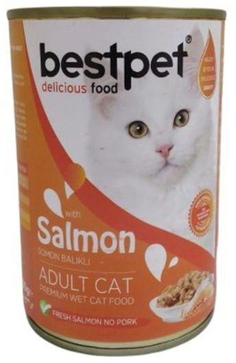 Bestpets Bestpet Wet Food Foe Adult Cat With Salmon 400g