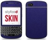 Stylizedd Premium Vinyl Skin Decal Body Wrap For Blackberry Q10 - Brushed Steel Blue