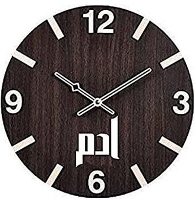 Wooden clock with the name Adam from Yusuf Art 2725316036984