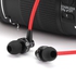 FSGS Black And Red Awei ES - 90vi 1.2m Cable In-ear Earphone With Mic Voice Control 85532
