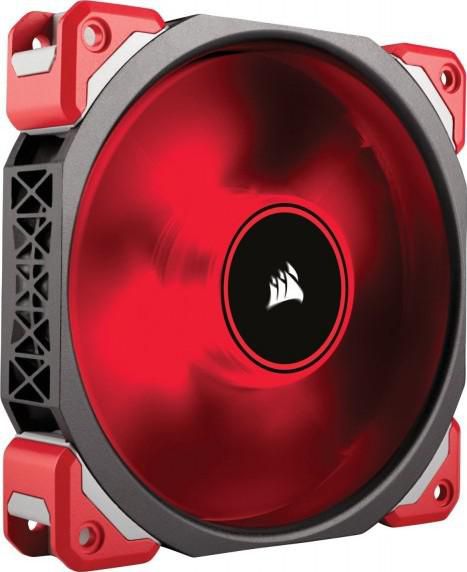 Corsair ML140 Pro LED, Red, 140mm Premium Magnetic Levitation Cooling Fan | CO-9050047-WW