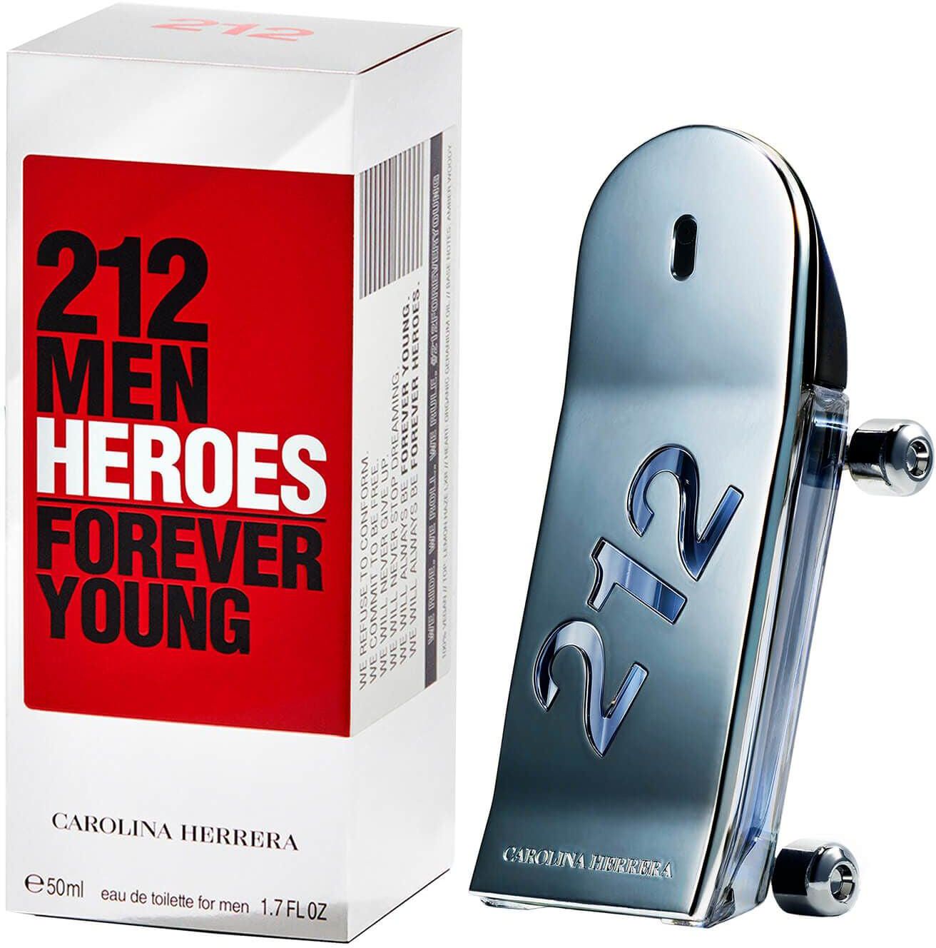 Carolina Herrera 212 Heroes Forever Young Men Perfume For Men EDT 50ml