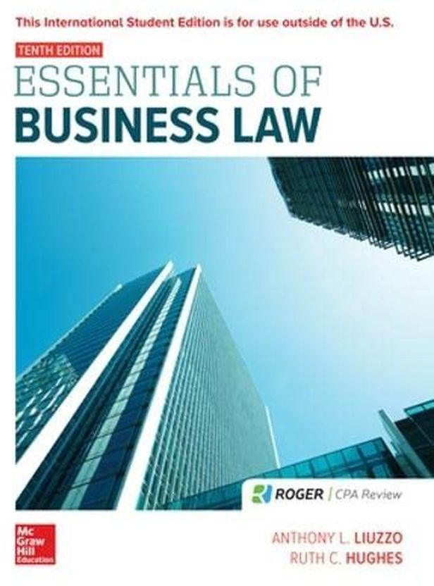 Mcgraw Hill Essentials Of Business Law ,Ed. :10