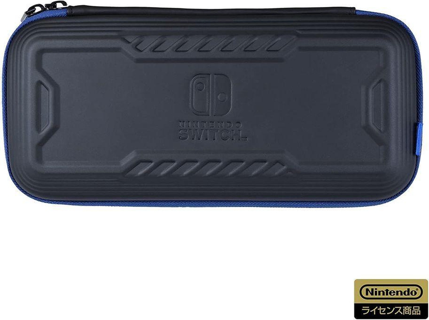 Hori Tough Pouch Plus For Nintendo Switch / Nintendo Switch Oled Model Blue X Black