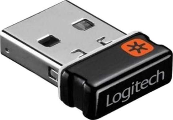 Logitech Unifying Wireless Receiver for Logitech Mice and Keyboards, Connect Upto 6 Devices, 10 M Range - Black | 910-005020 - 910-005236