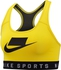Nike  Mesh Back Swoosh  Sport Bras for Women - Multi Color