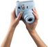 Fujifilm Instax Mini 12 Instant Film Camera, Auto Exposure With Built-In Selfie Lens, Pastel Blue