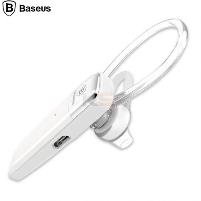 BASEUS EB-01 Bluetooth4.1 Wireless In-ear Stereo Headset Anti-noise White