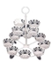 As Seen on TV Cup Cake Stand - 12 Cups - White