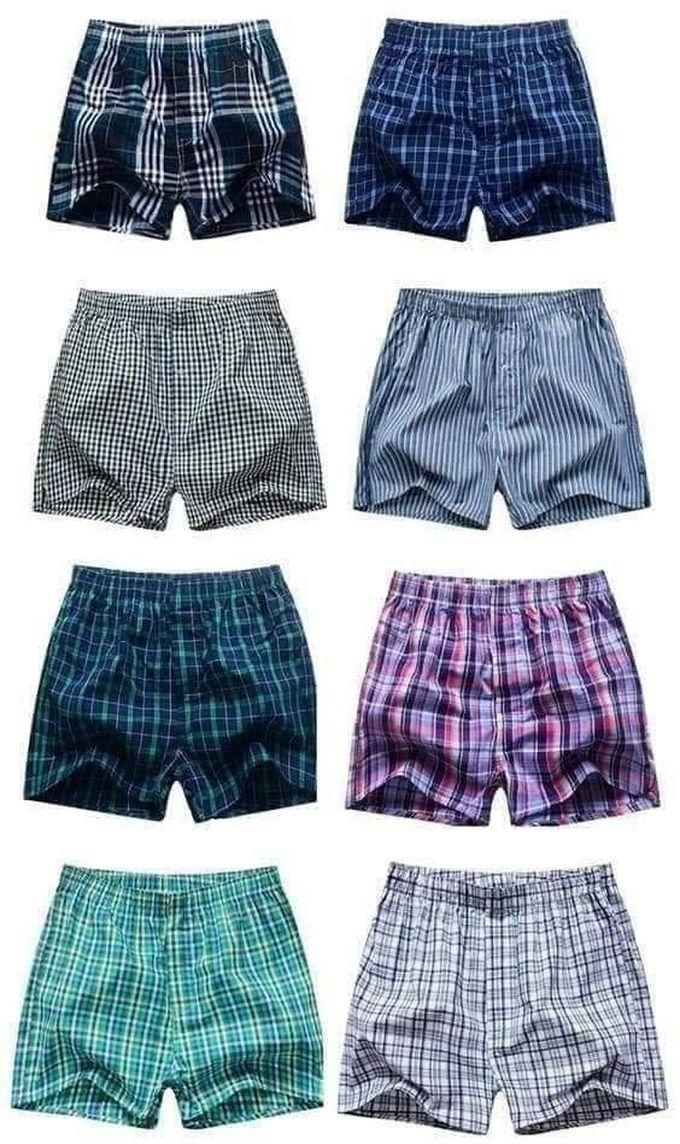 Boxer Shorts - 3 Pieces - Pure Cotton- (Colors may vary)
