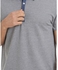 Andora Solid Polo Shirt - Grey