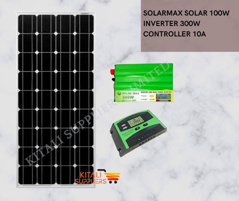Solarmax Monocrystalline Solar Panel 100w Midkit