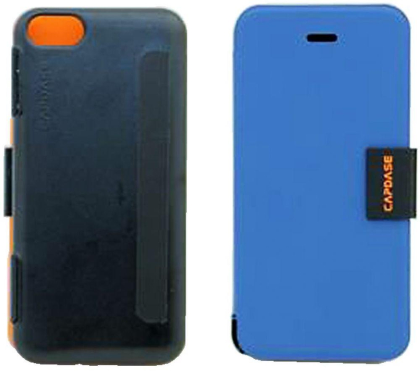 Capdase KPIHM-4ED1 karapace jacket sider eilli for iphone 5c - Deep Blue/Black
