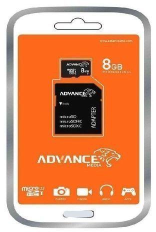 Advance Advance 8GB - Memory Card - Black