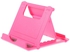 Angle Adjustable Phone Tablet PC Stand Holder for iPhone Samsung iPad etc - Rose
