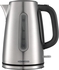 Kenwood Stainless Steel Kettle 1.7L Cordless Electric Kettle 2200W With Auto Shut-Off &amp; Removable Mesh Filter ZJM10.000SS, Silver/Black