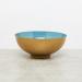 Decorative Two Toned Bowl - 25x25x10 cms