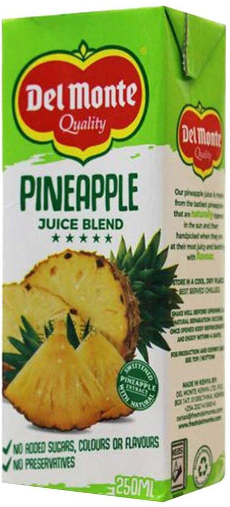 Del Monte Pineapple Juice 250Ml