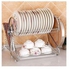 Stainless Steel Dish Rack - 2 Levels