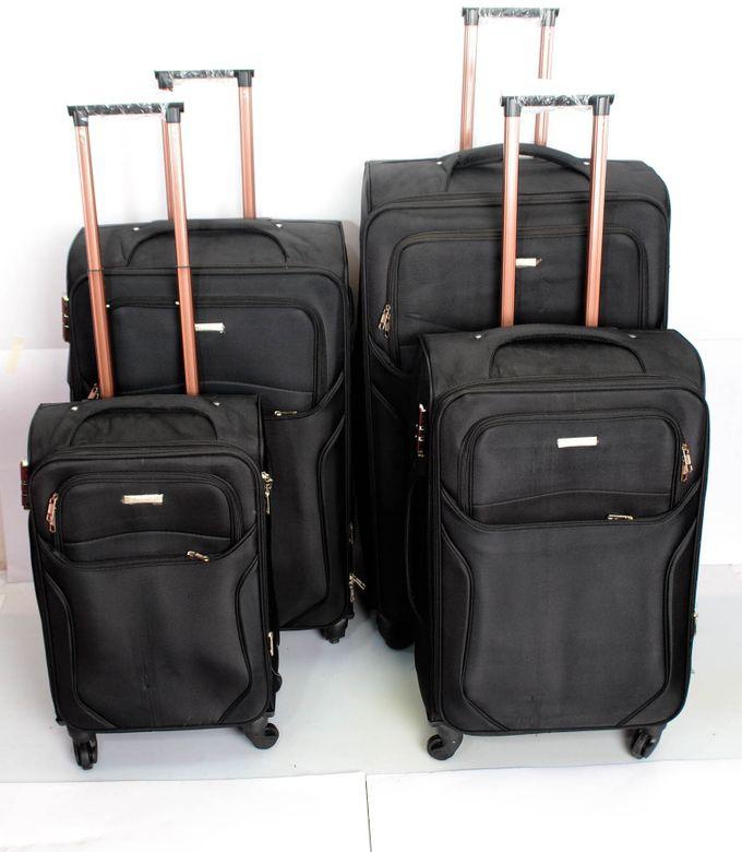 Fashion 4 In 1 Black Elegant Travelling Suitcase
