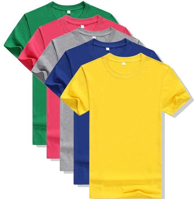 Fashion 5 Pack Plain T-shirts