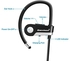 Excelvan C6 Wireless Headset Earphone Bluetooth Earpiece Sport Running Stereo Earbuds With Microphone - Black + White