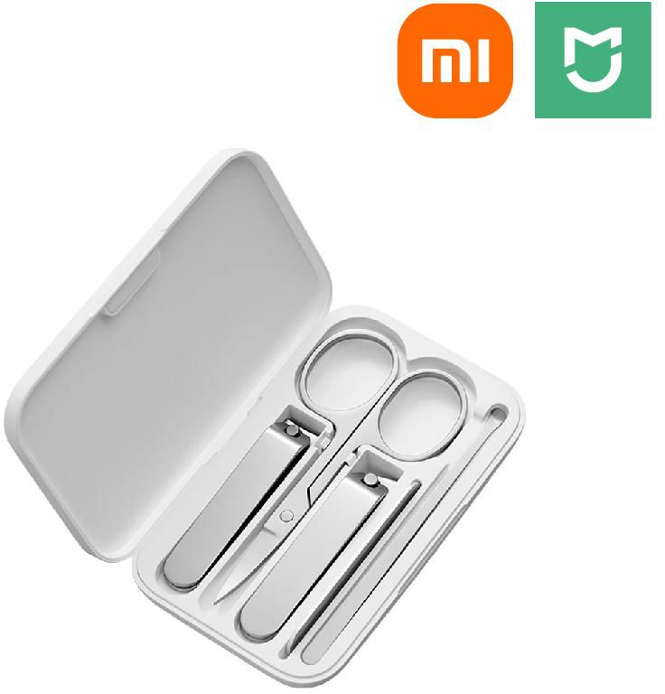 Xiaomi Mijia Stainless Steel Nail Clipper Five Piece Set - MJZJD002QW